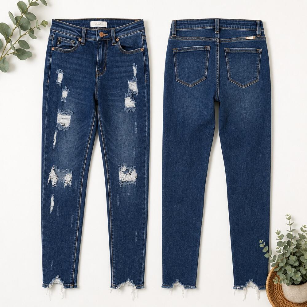 KanCan Distressed Skinny Jeans Size 5